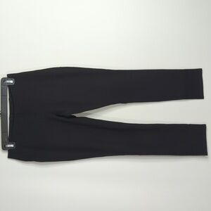 Eileen Fisher Womens Black Flat Front Slim Fit Skinny Pull on Pants Size PP‎